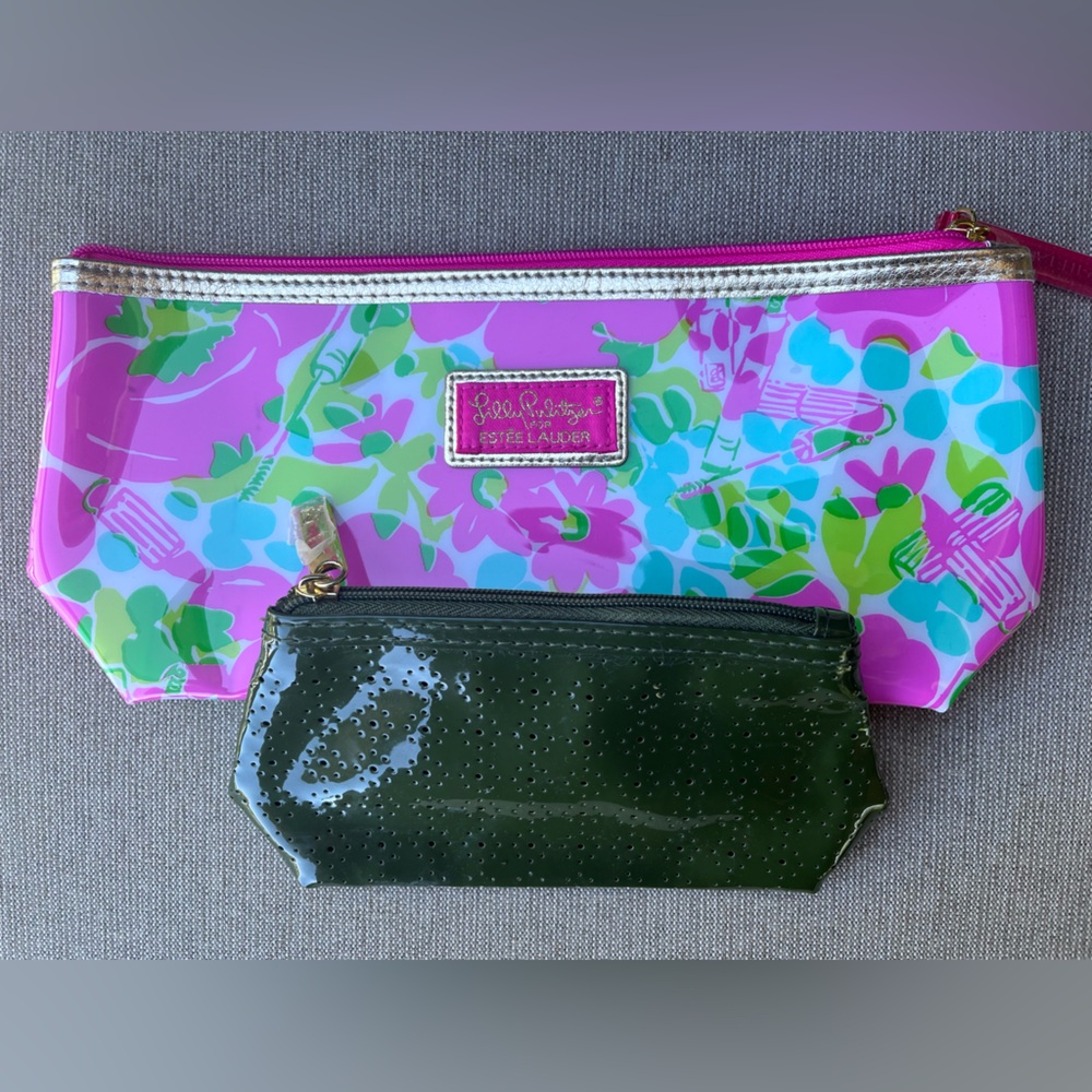 NWOT Set of Lily Pulitzer and Estée Lauder Cosmetic Pouch